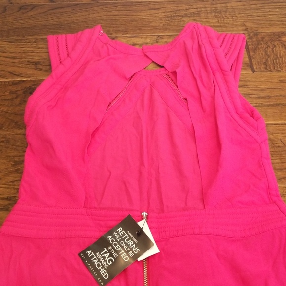 IRO DEL dress Cutout back HOT PINK - Picture 3 of 8